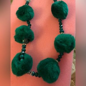 Pom Pom Necklace